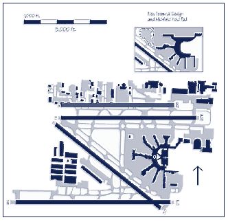 Terminal inside 3 levels